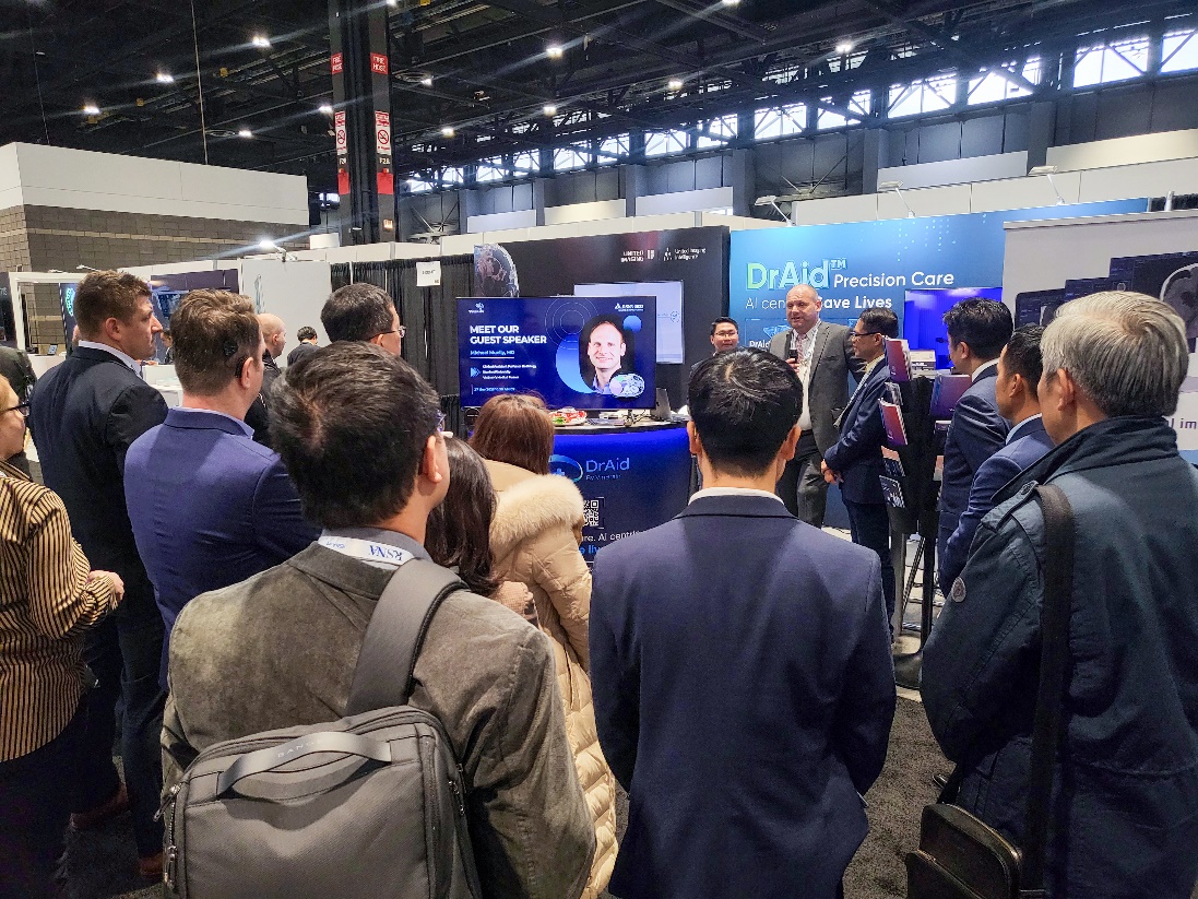 Dr. Michael C. Muelly, medical partner of VinBrain shared his point of view about clinical practices and values of the solutions during product launch at RSNA 2023.