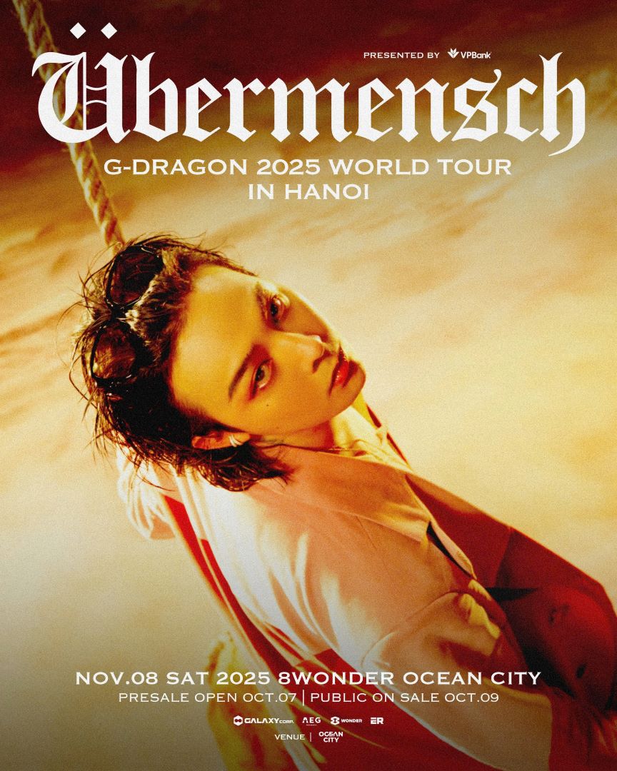 G-DRAGON 2025 WORLD TOUR [Übermensch]