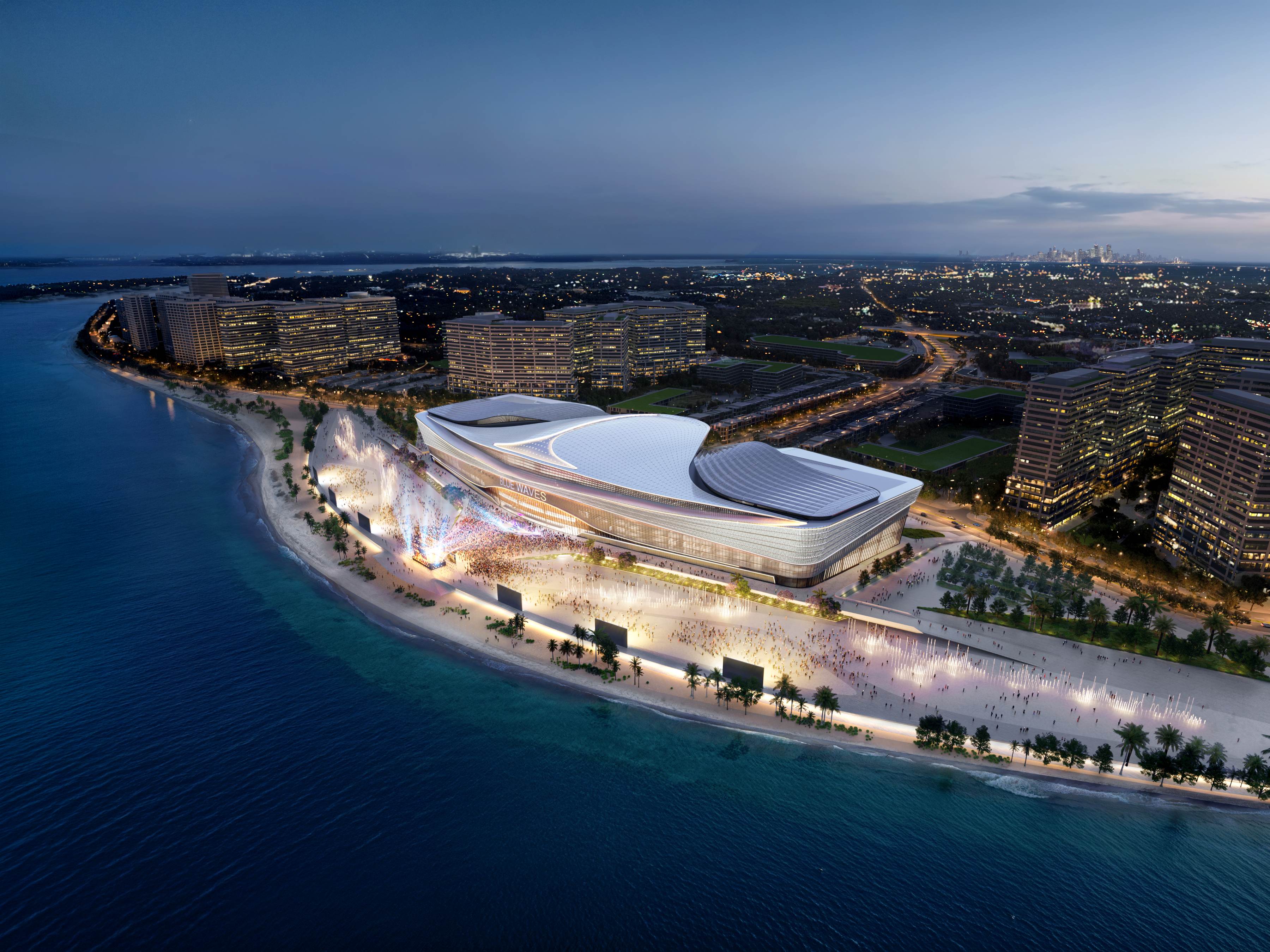 A standout highlight is the 7-hectare Blue Waves Theatre, located at the heart of the development, which is poised to become a premier destination for a wide array of performing arts.