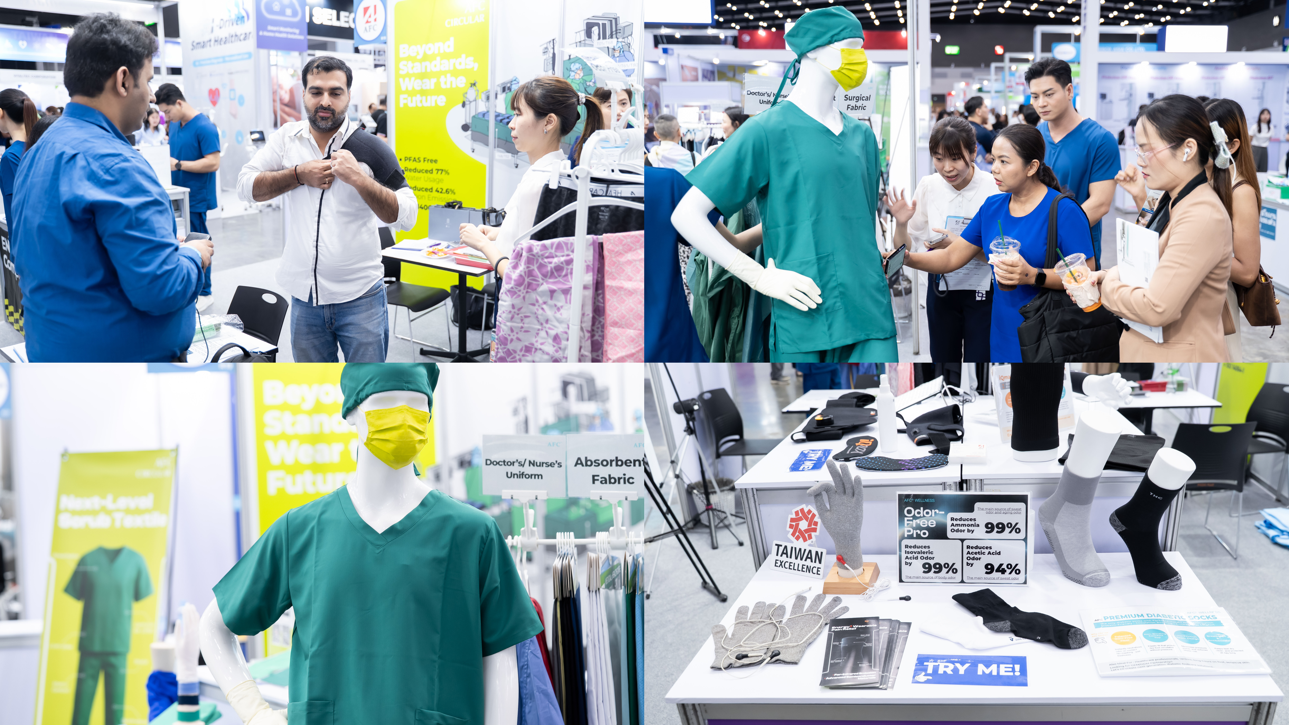 Taiwan Medical Textile Alliance Expands into Thailand’s Healthcare Market with Innovative Functional Fabrics