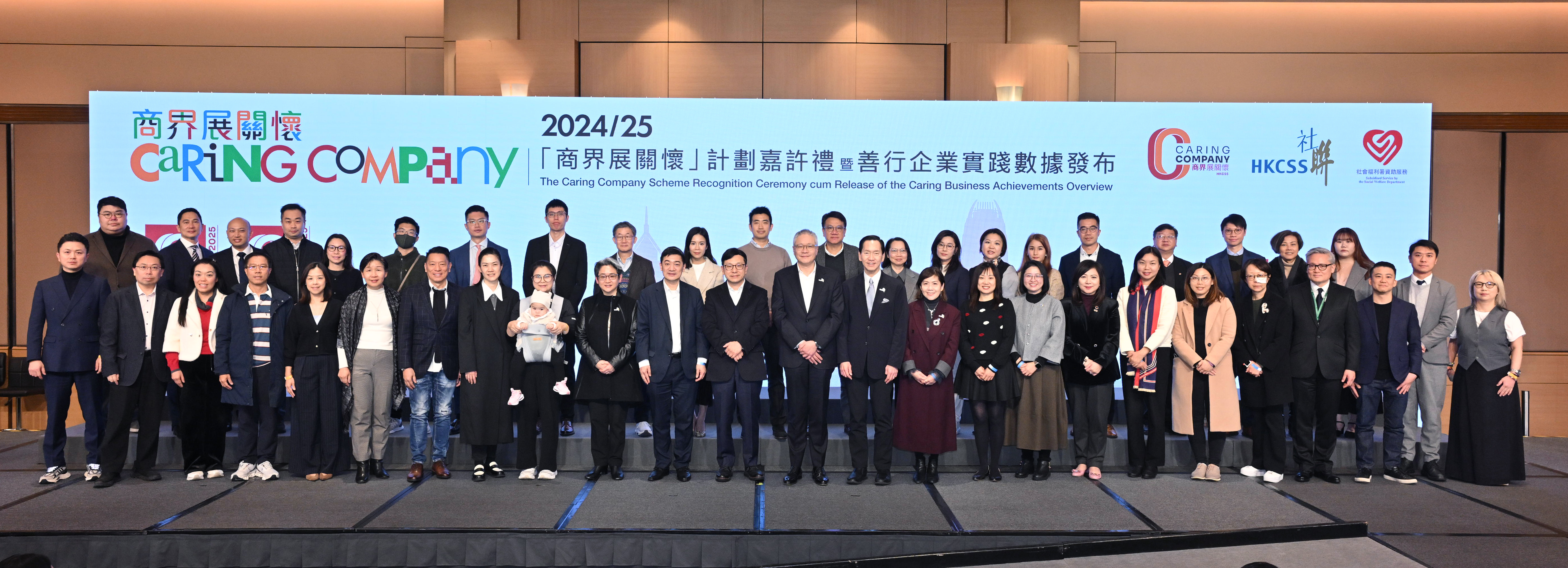 3,500 companies were commended today; top performers were awarded logos representing leading levels of performance.