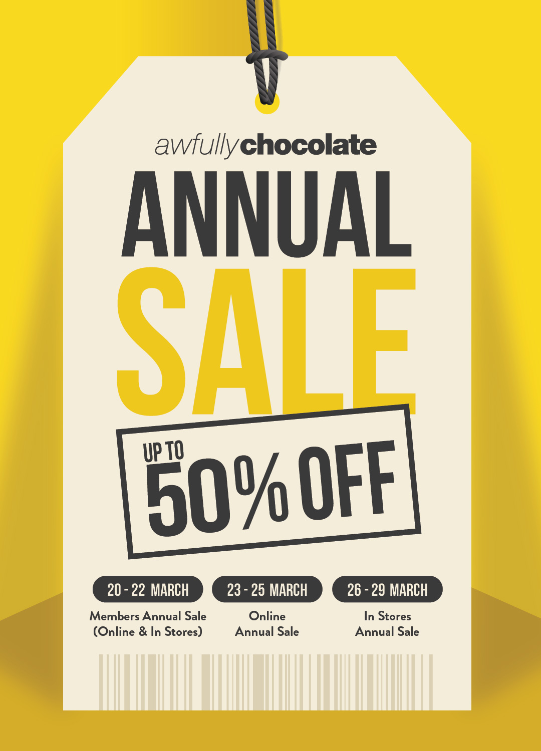 Awfully Chocolate Annual Sale 2026