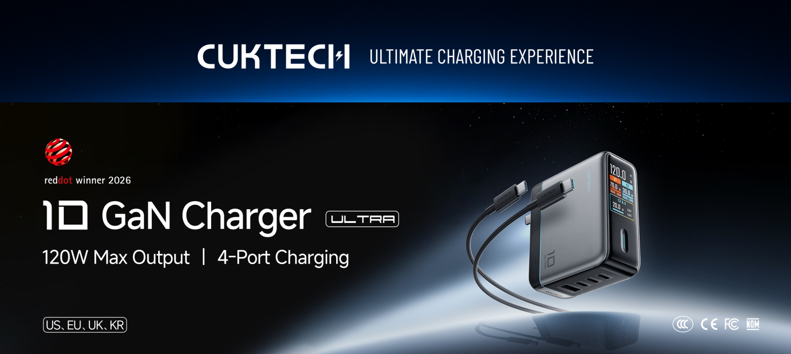 Empowering the Digital Future: CUKTECH 10 Ultra Charger Officially Launches in the Philippines