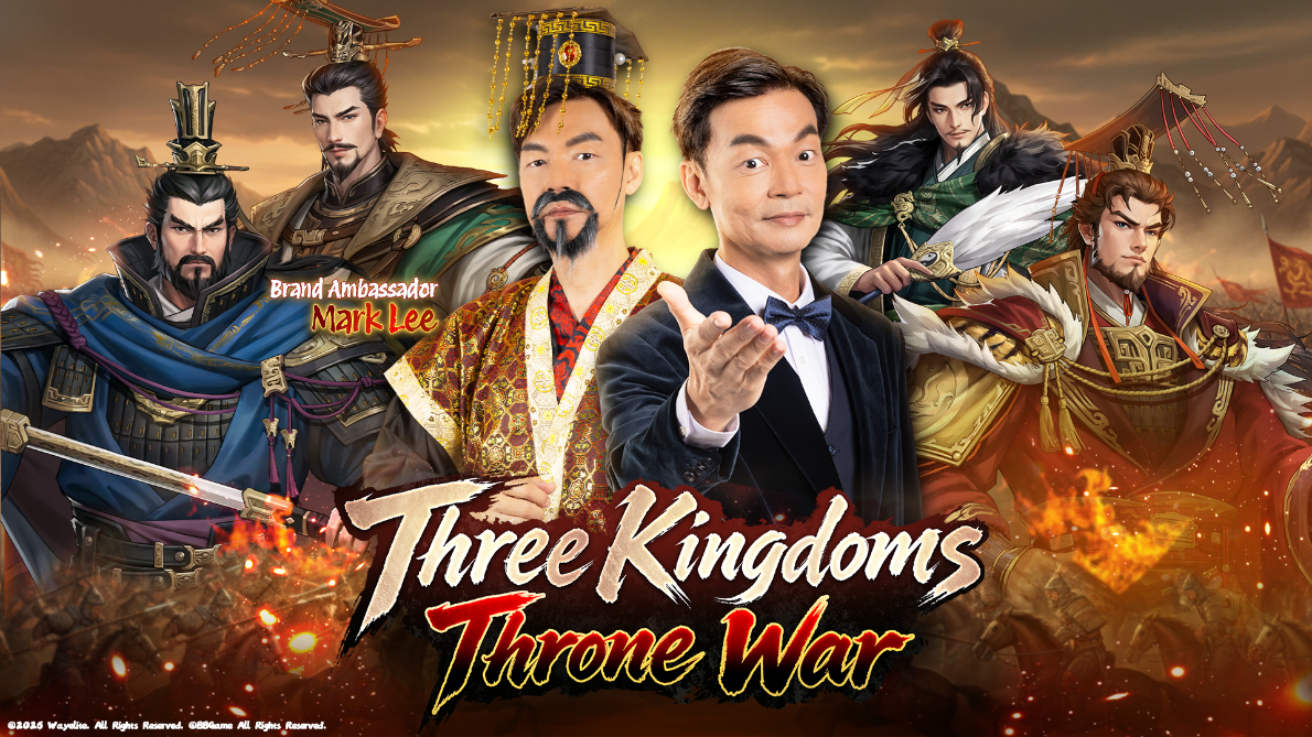 Three Kingdoms: Throne War officially launches its pre-registration campaign across six Southeast Asian markets.